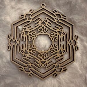 Personalized Snowflake Ornament MYLES